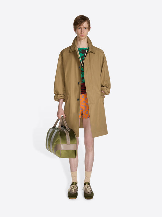 Loose Cotton Mac