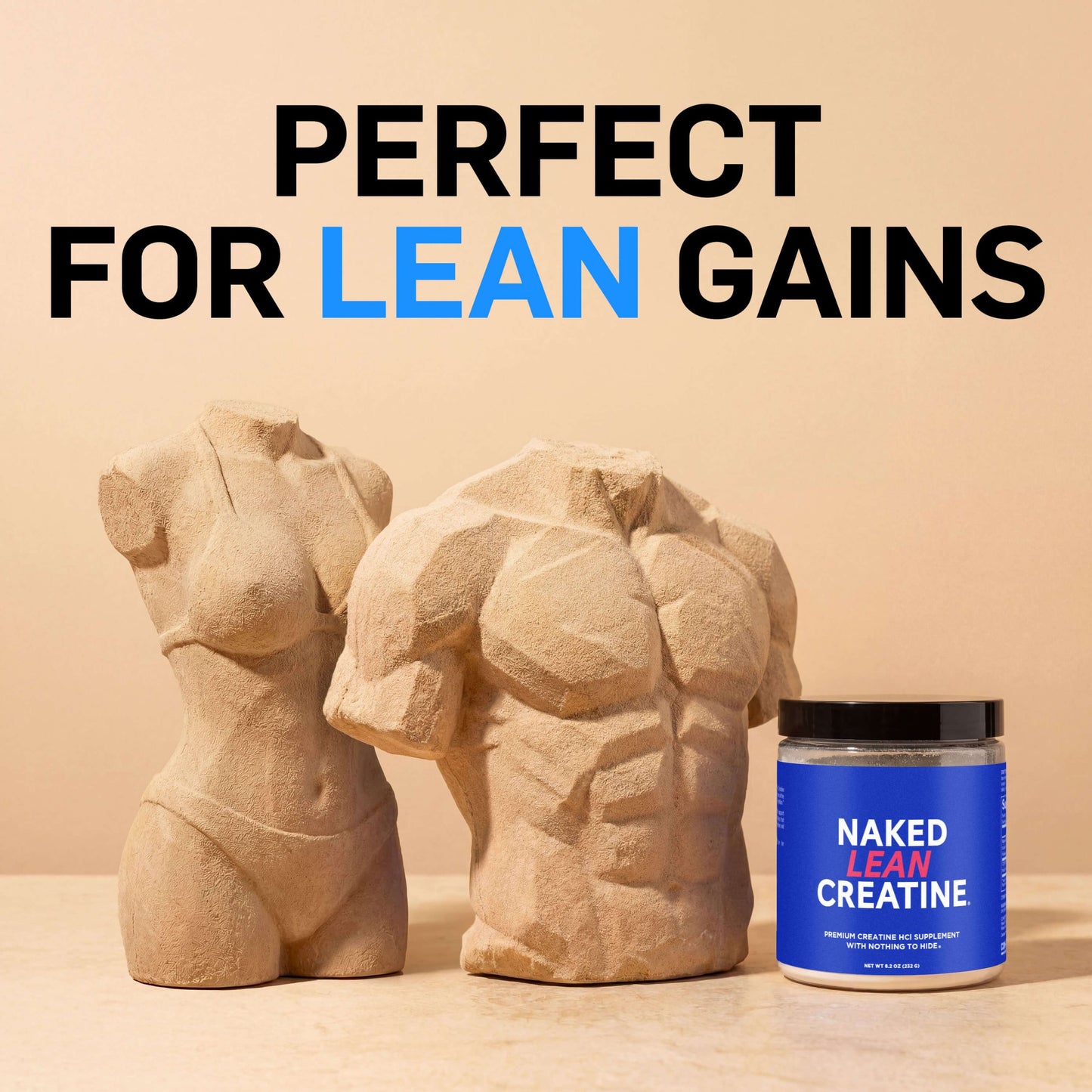 Creatine HCl Powder - Unflavored with a Convenient Training - Day Formula