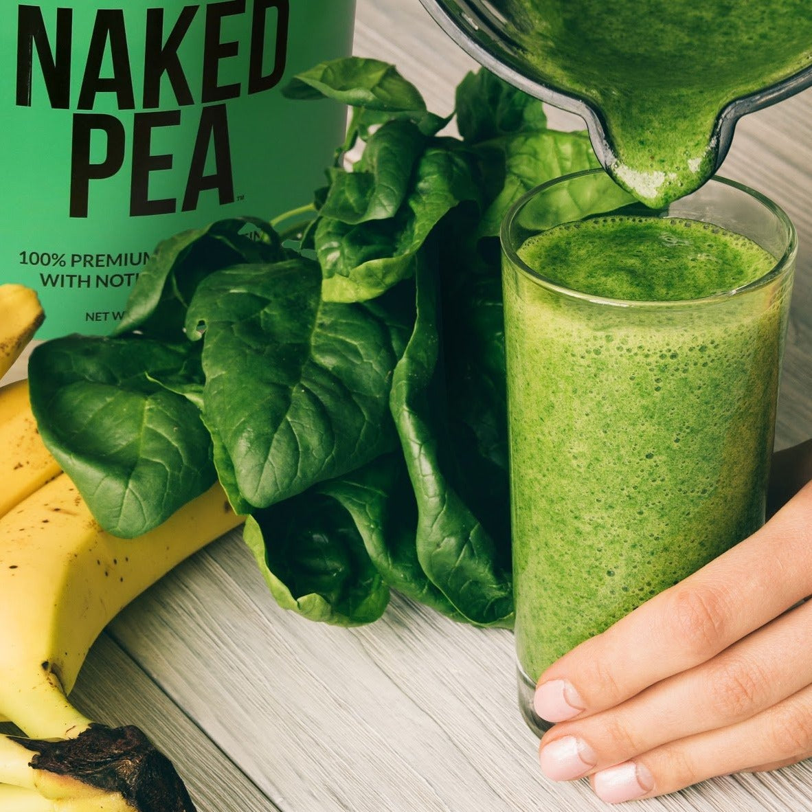 Vegan Protein Powder Sample Pack with a Simple, Easy - Mix Protein Formula