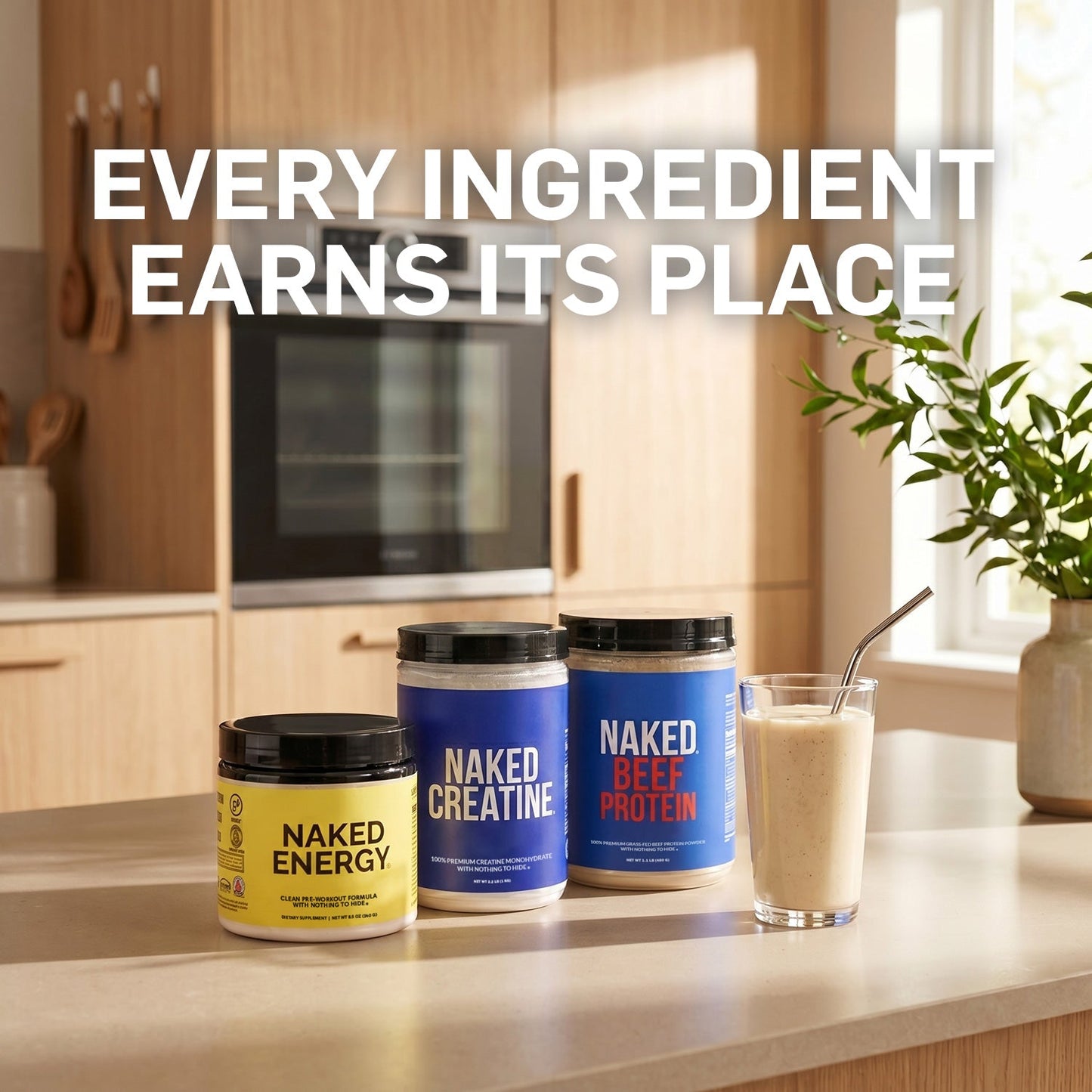 Beef Protein Powder - Unflavored with a Simple, Easy - Mix Protein Formula