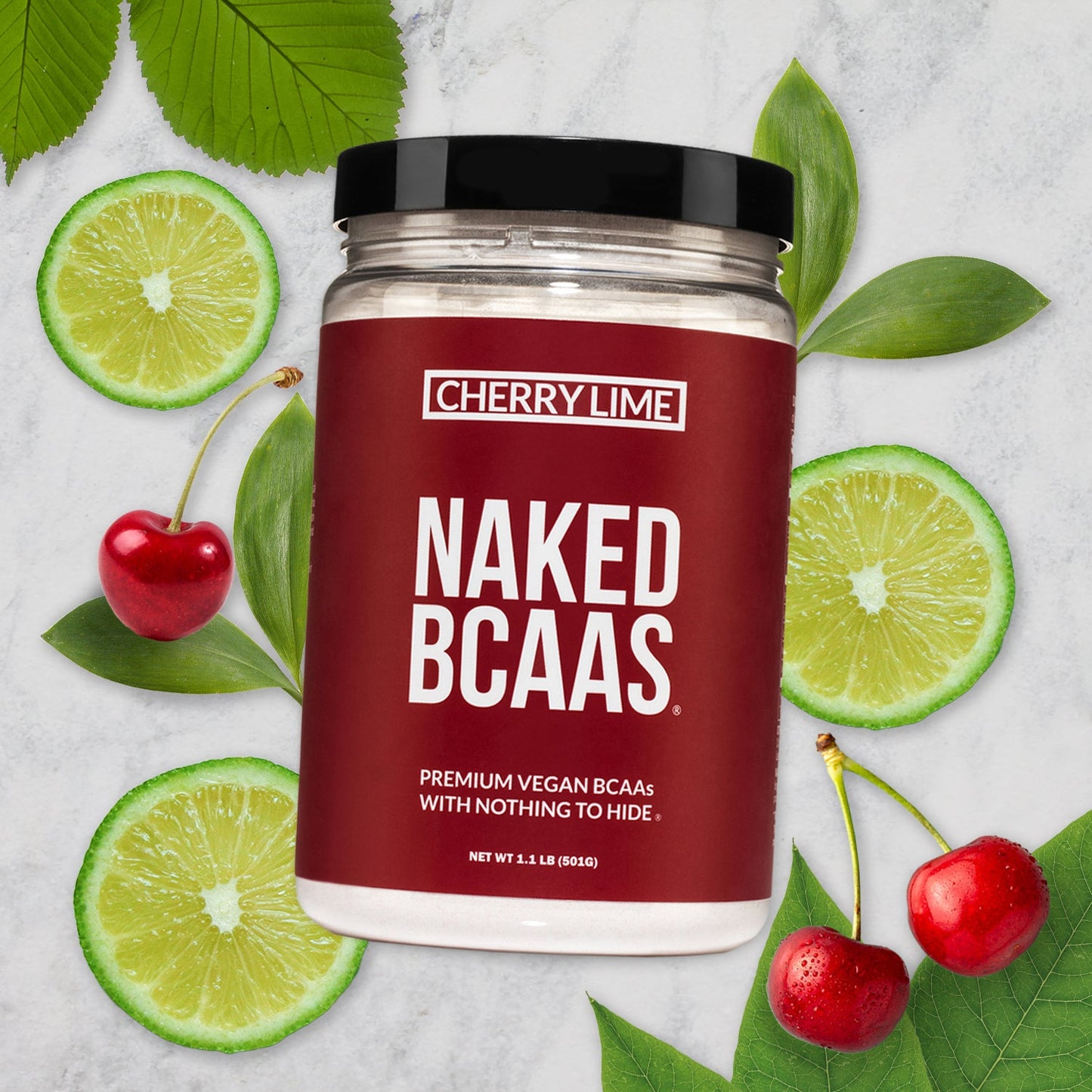 Cherry Lime Branched Chain Amino Acids - Cherry Lime BCAA with a Convenient Training - Day Formula