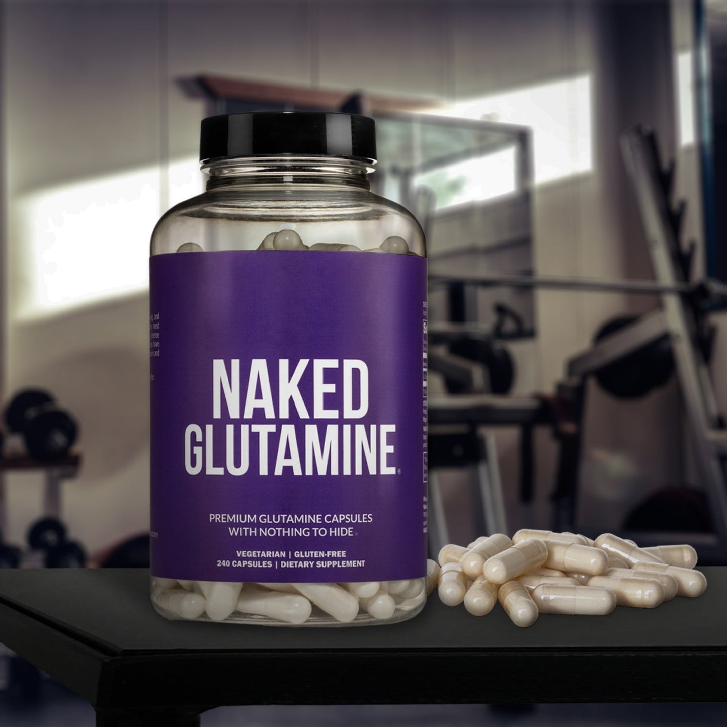 Glutamine Capsules - Capsules with a Convenient Training - Day Formula