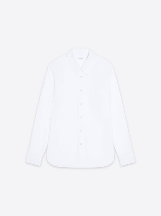 Loose Cotton Poplin Shirt