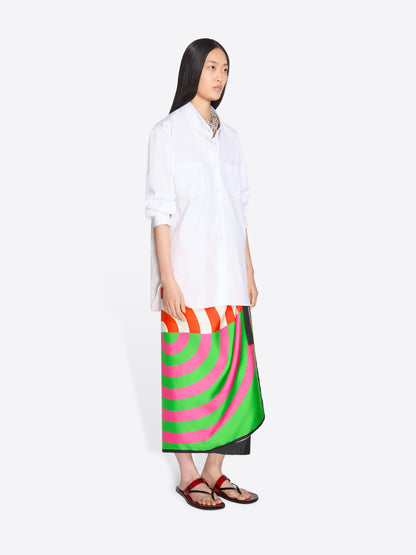 Loose Cotton Poplin Shirt