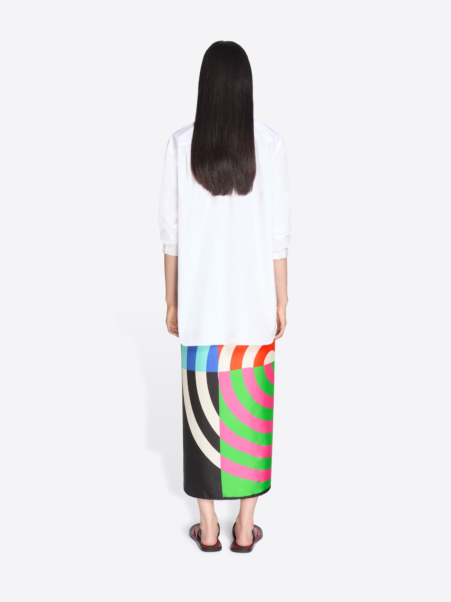 Loose Cotton Poplin Shirt