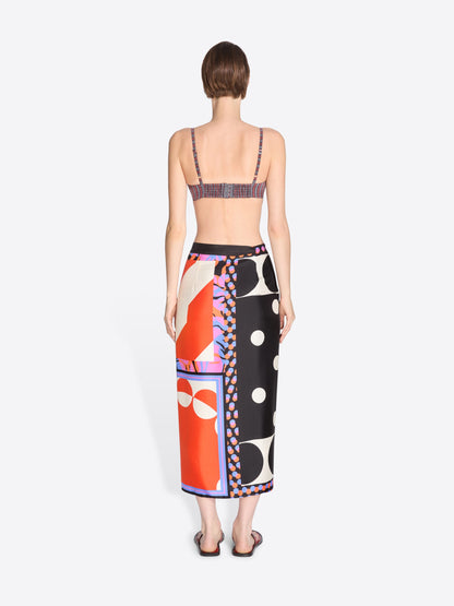 Long Wrap Scarf-Skirt