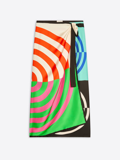 Long Wrap Scarf-Skirt