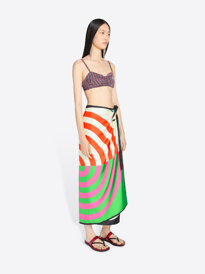Long Wrap Scarf-Skirt