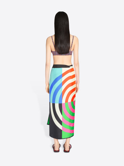 Long Wrap Scarf-Skirt