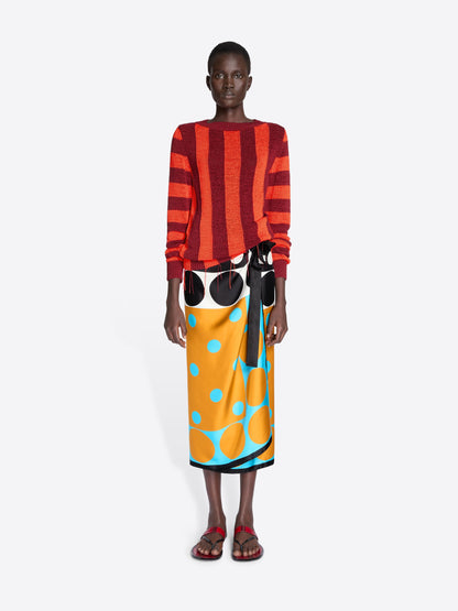 Long Wrap Scarf-Skirt