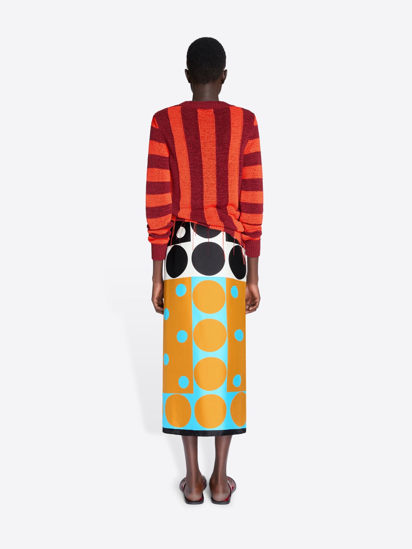Long Wrap Scarf-Skirt