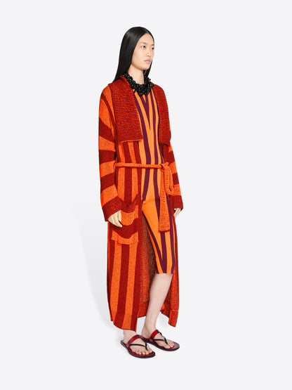Loose Belted Cardigan