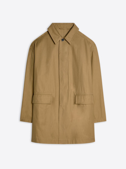 Loose Cotton Mac