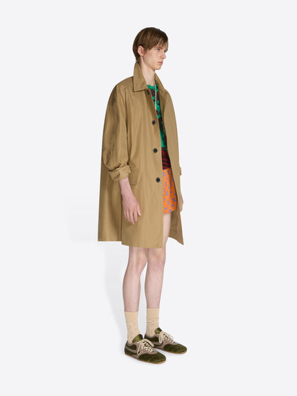 Loose Cotton Mac