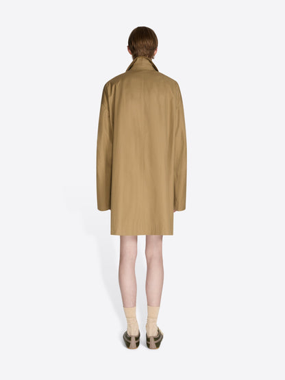 Loose Cotton Mac