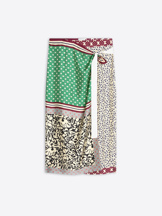 Long Wrap Scarf-Skirt