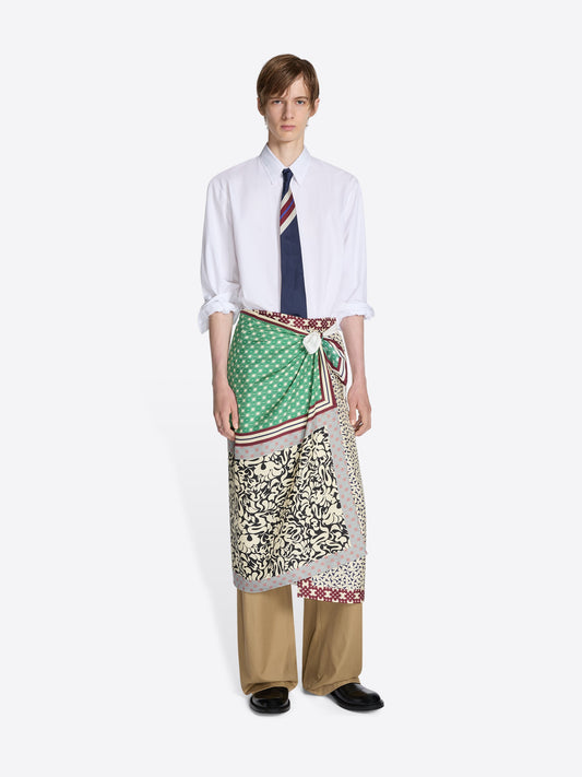 Long Wrap Scarf-Skirt