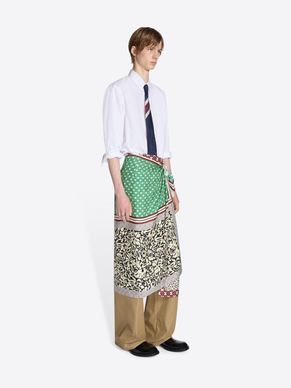 Long Wrap Scarf-Skirt