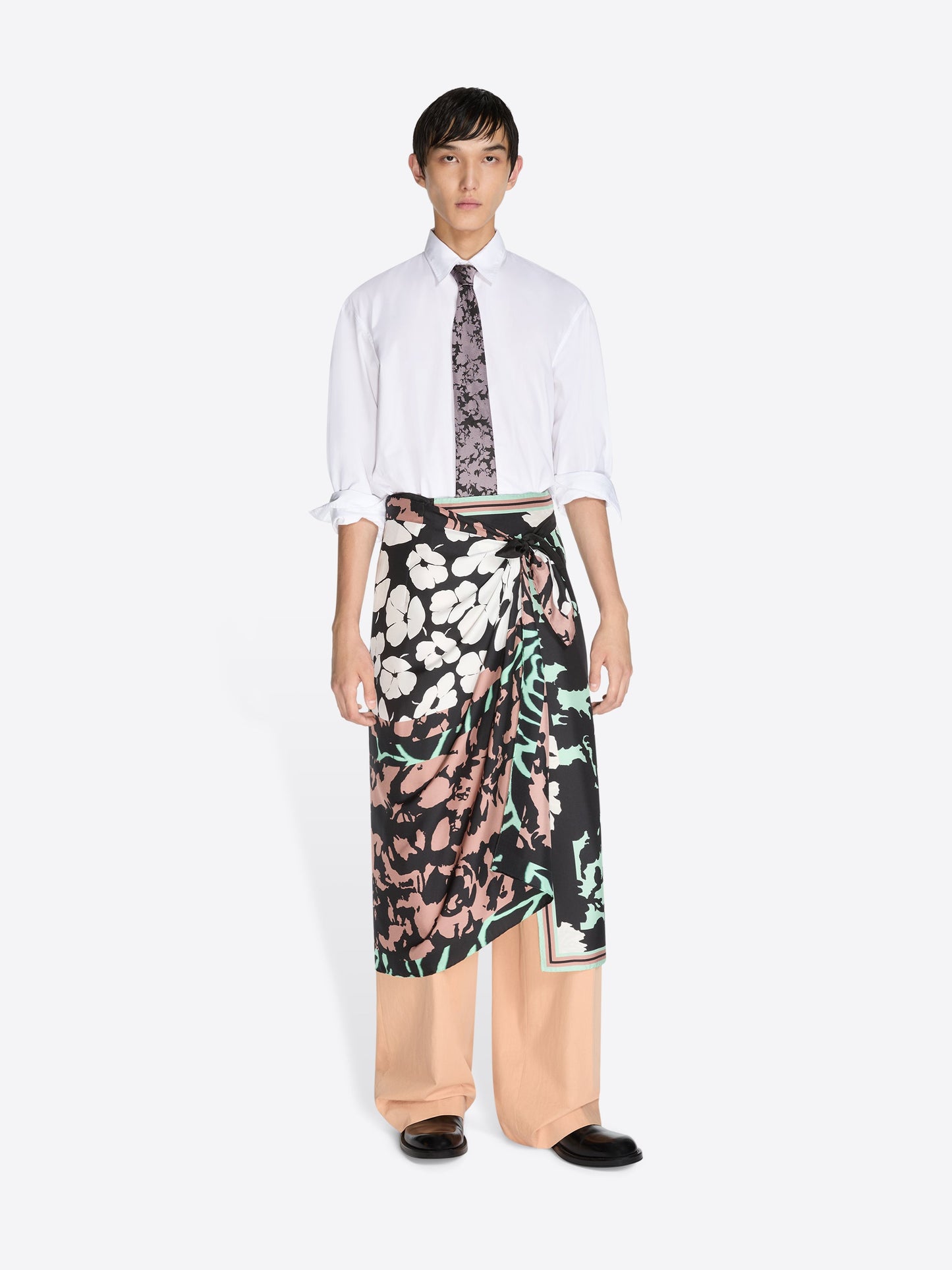 Long Wrap Scarf-Skirt