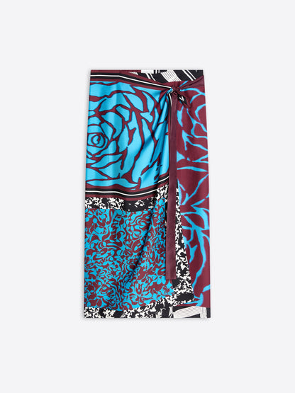 Long Wrap Scarf-Skirt