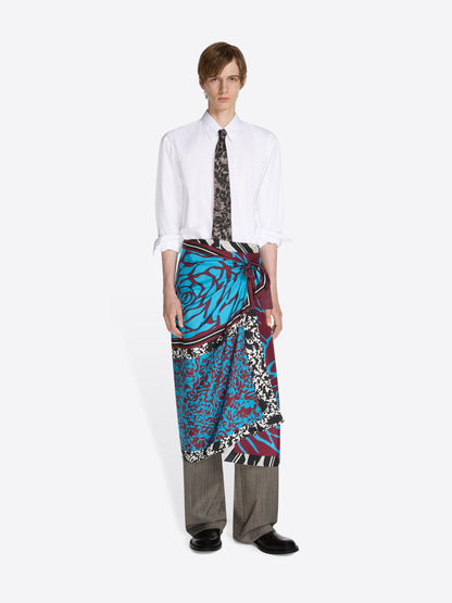 Long Wrap Scarf-Skirt
