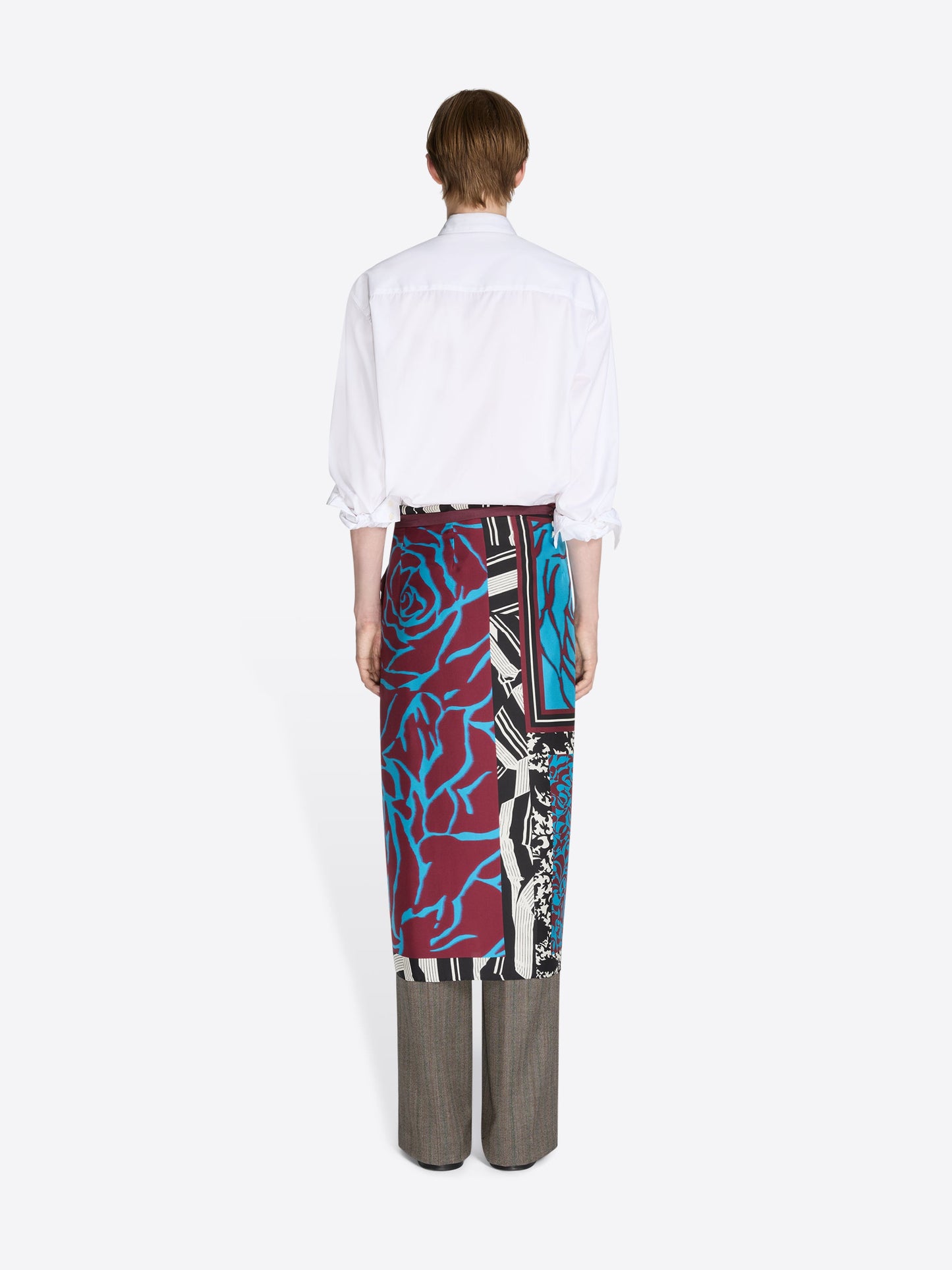 Long Wrap Scarf-Skirt