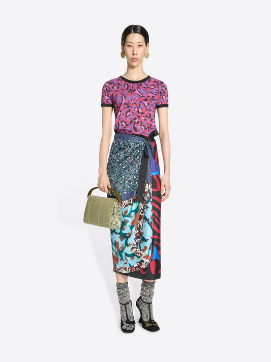Long Wrap Scarf-Skirt