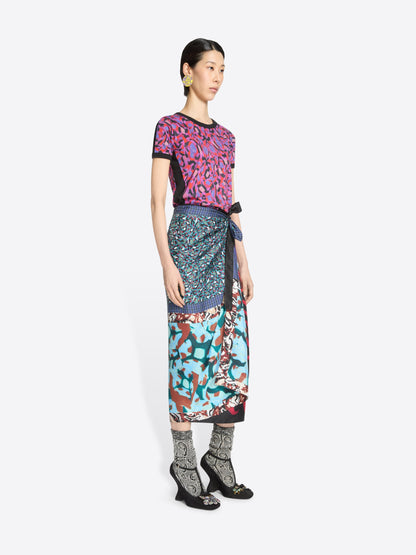 Long Wrap Scarf-Skirt