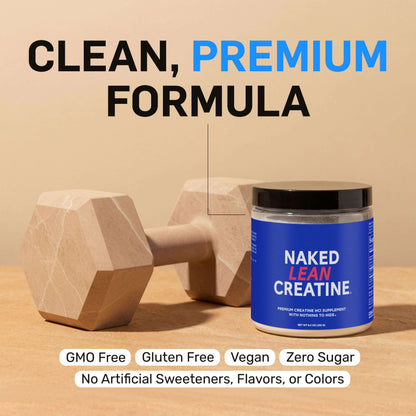 Creatine HCl Powder - Unflavored with a Convenient Training - Day Formula