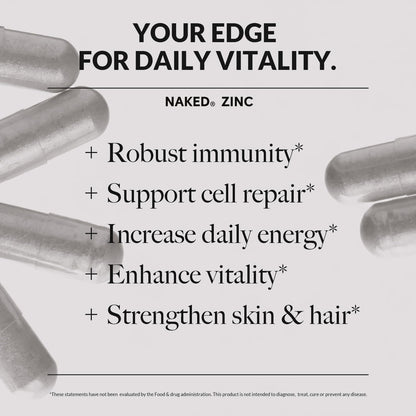 Daily Zinc Supplement - Zinc with a Convenient Daily - Use Format