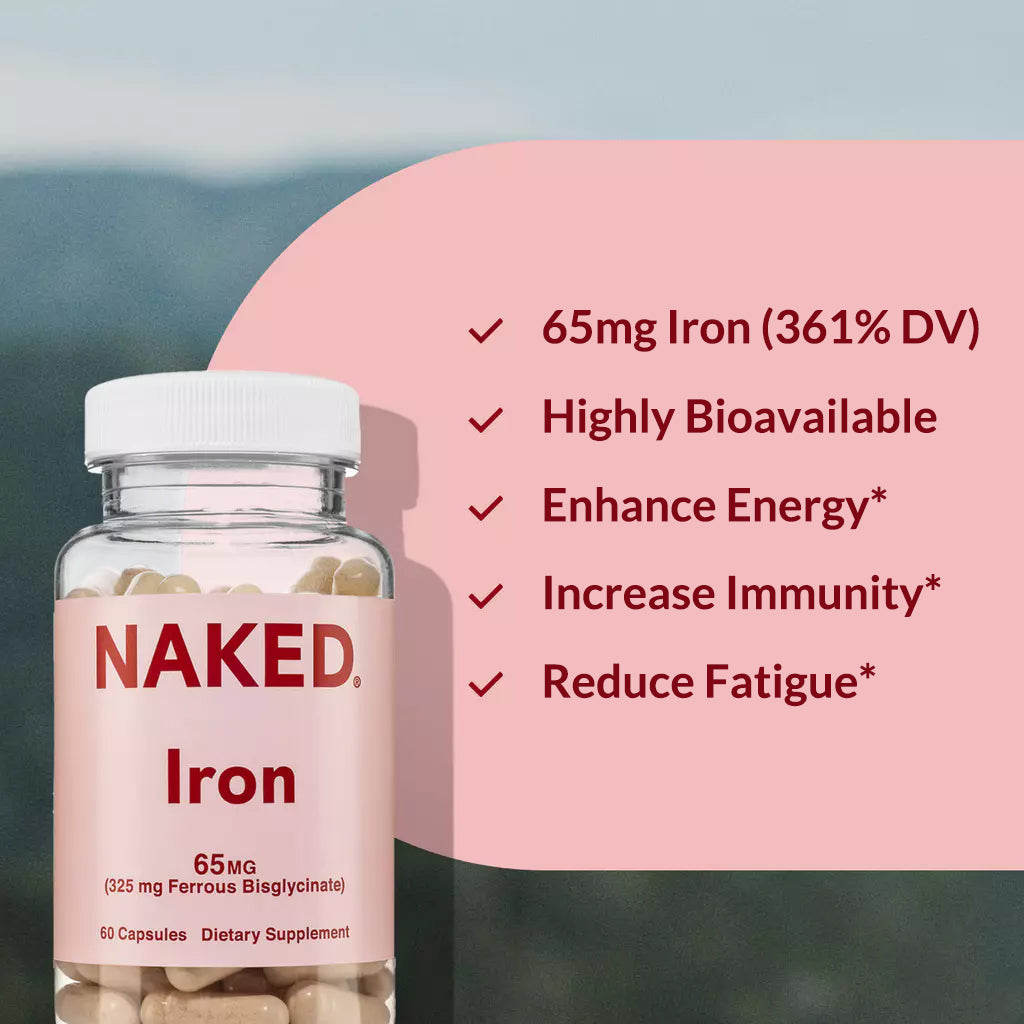 Daily Iron Supplement - Iron with a Convenient Daily - Use Format