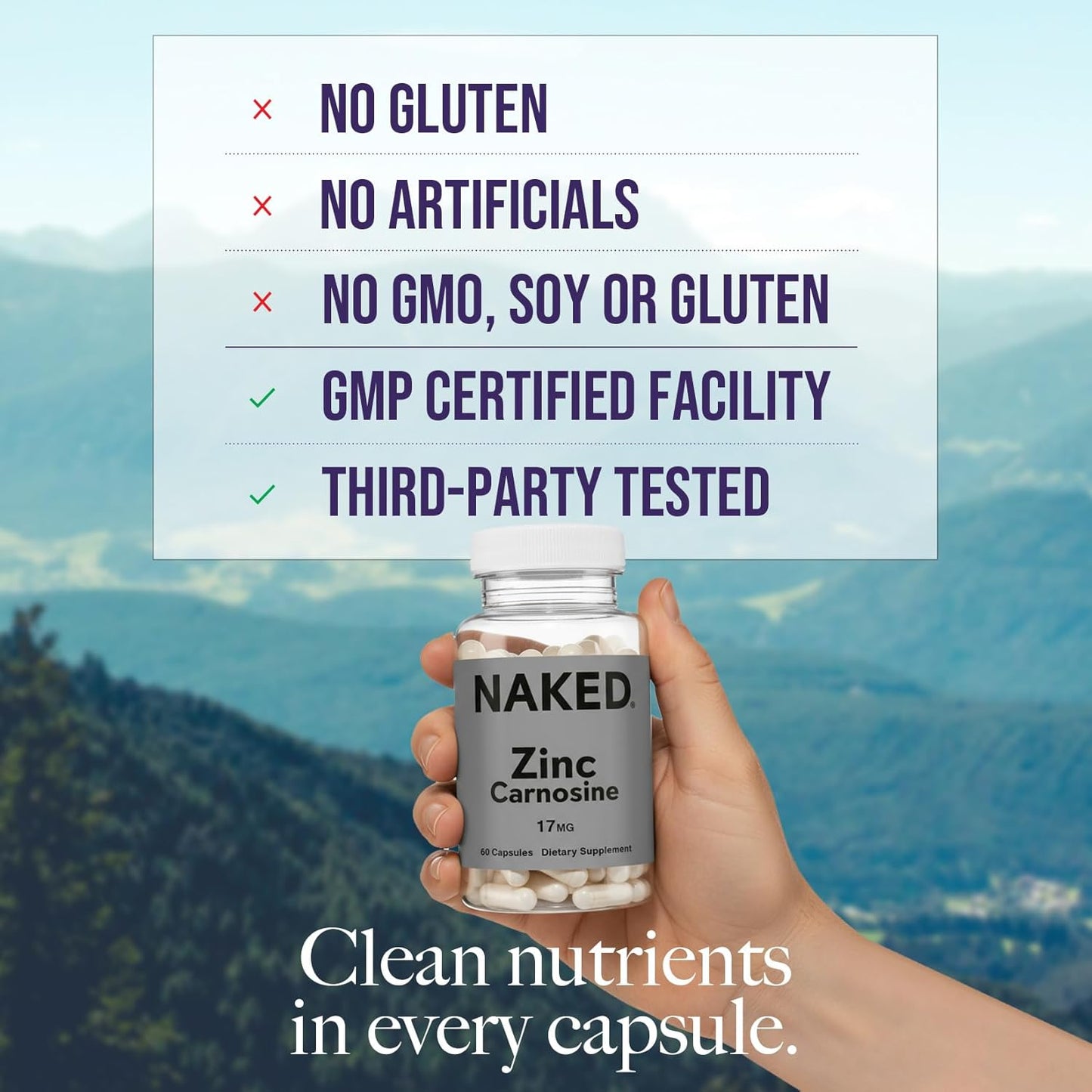 Daily Zinc Supplement - Zinc with a Convenient Daily - Use Format