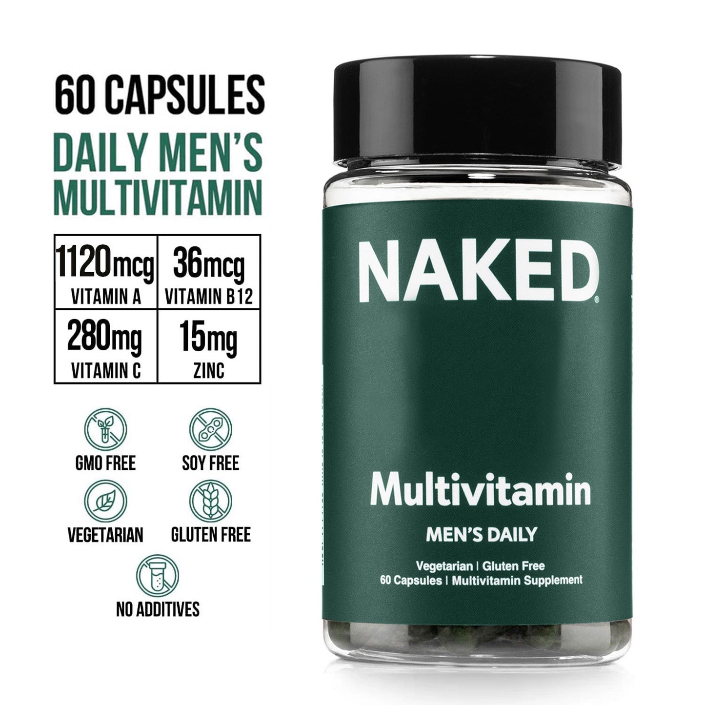 Multivitamin for Men - Mens with a Convenient Daily - Use Format