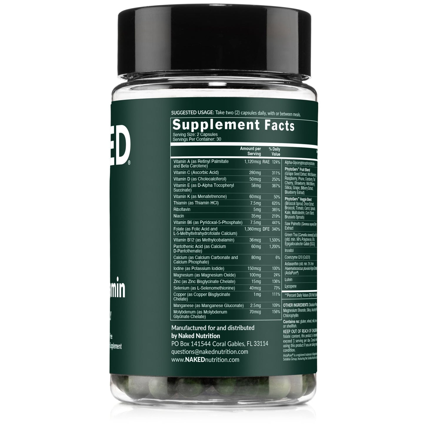 Multivitamin for Men - Mens with a Convenient Daily - Use Format