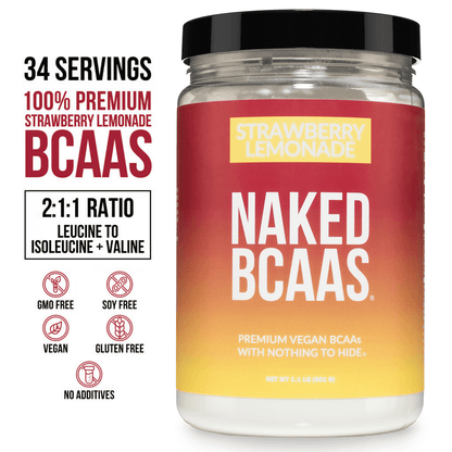 Strawberry Lemonade Branched Chain Amino Acids - Strawberry Lemonade BCAA with a Convenient Training - Day Formula