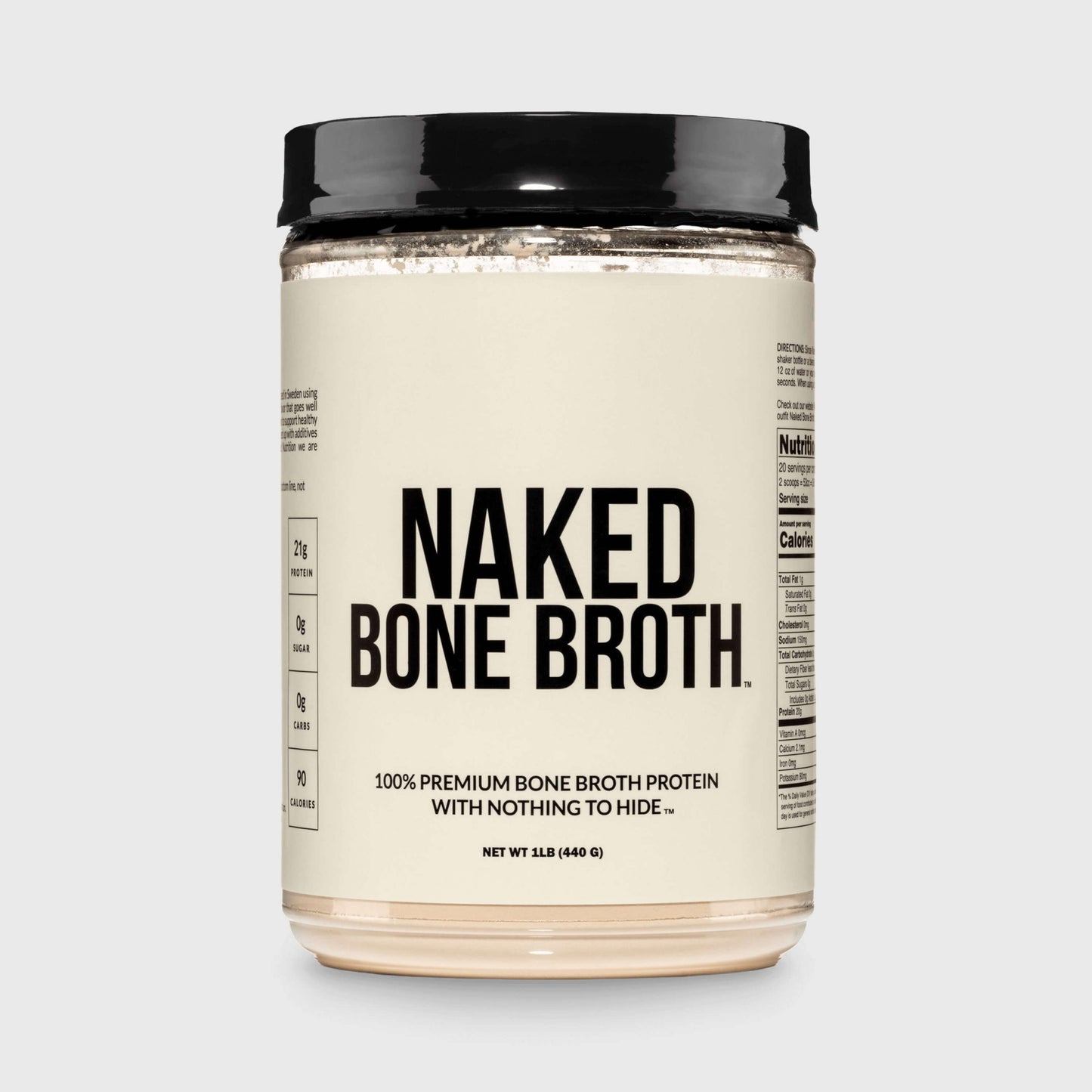 Bone Broth Protein Powder with a Simple, Easy - Mix Protein Formula