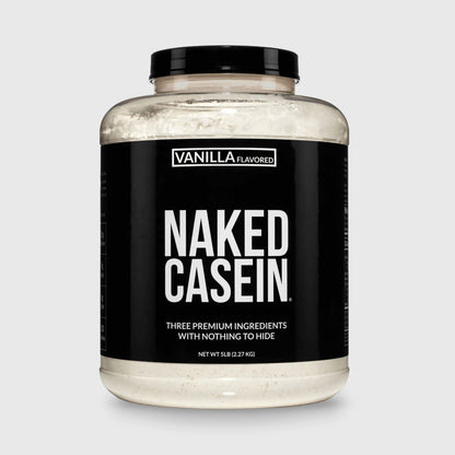 Vanilla Casein Protein Powder - Vanilla - Value Size with a Simple, Easy - Mix Protein Formula