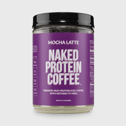 Mocha Latte Protein Iced Coffee - Mocha Latte with Coffee Flavor in an Easy - Mix Formula