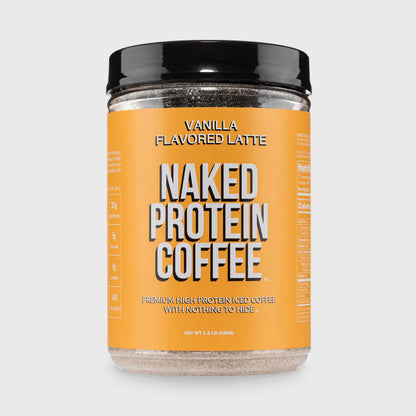 Vanilla Latte Protein Iced Coffee - Vanilla Latte with Coffee Flavor in an Easy - Mix Formula