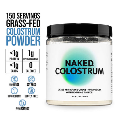 Grass - Fed Colostrum Powder - Colostrum Powder with a Simple, Versatile Collagen Formula