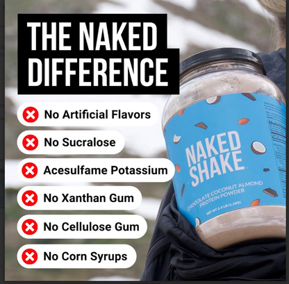 Chocolate Coconut Almond Protein Shake - Chocolate Coconut Almond with Protein in an Easy - to - Mix Format