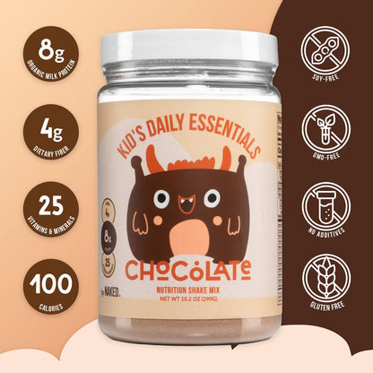Kids Nutrition Shake - Chocolate Formula with an Easy, Family - Friendly Format