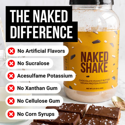 Chocolate PB Protein Shake - Chocolate Peanut Butter with Protein in an Easy - to - Mix Format