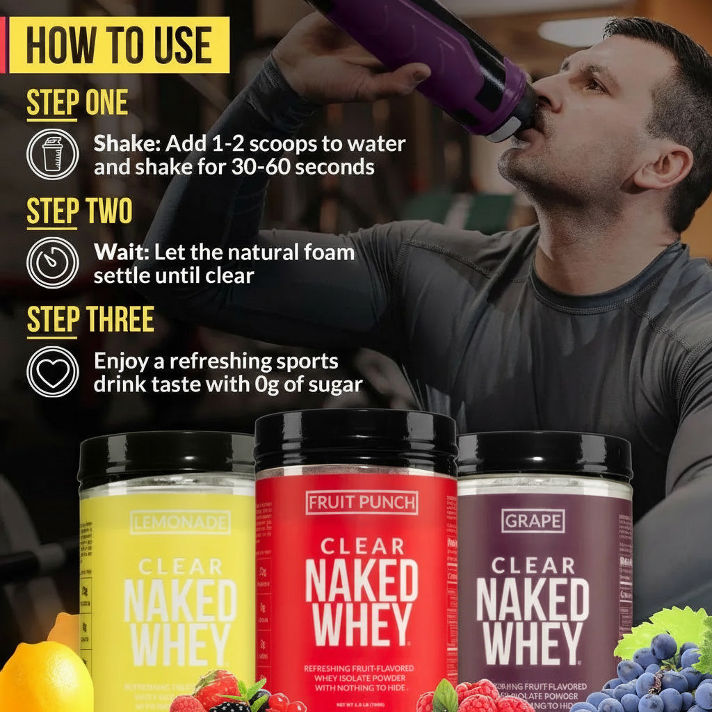 Fruit Punch Whey Protein Isolate - Fruit Punch with a Convenient, Easy - Use Formula
