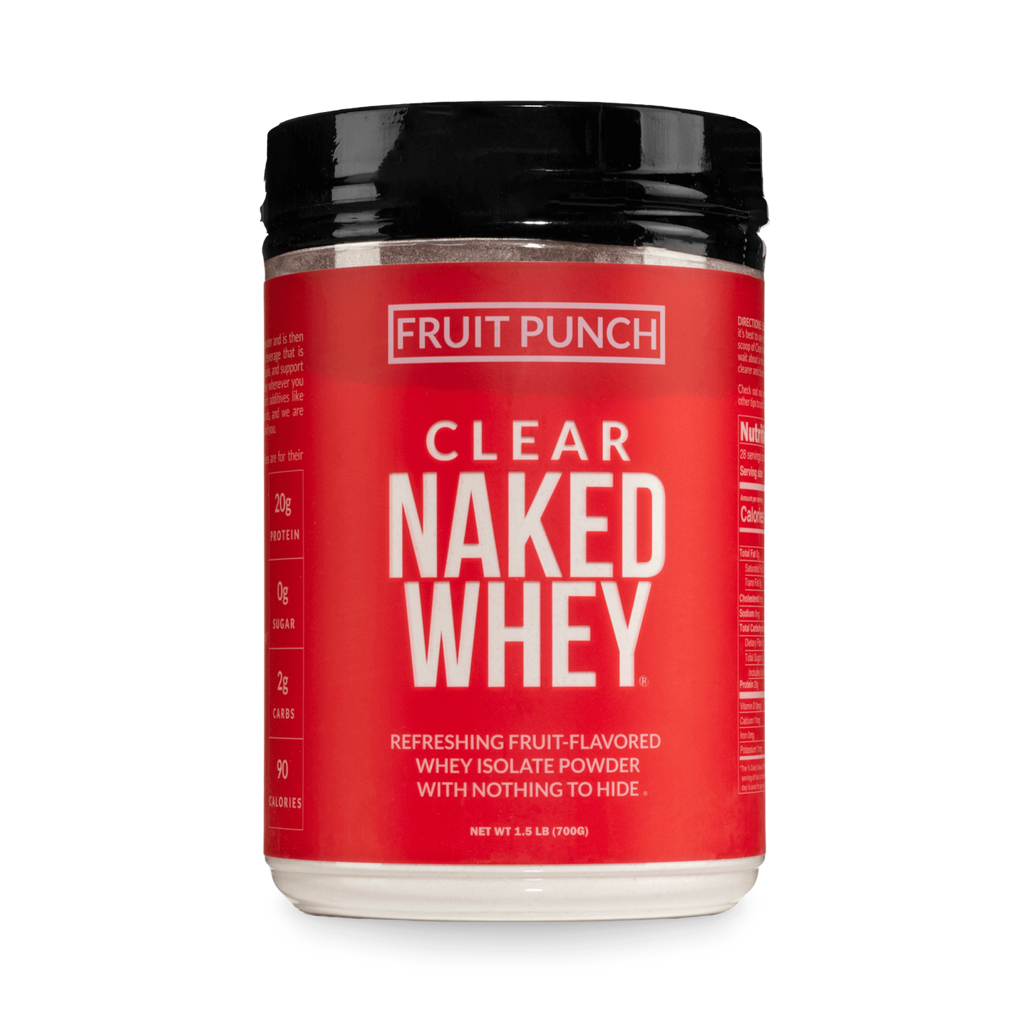 Fruit Punch Whey Protein Isolate - Fruit Punch with a Convenient, Easy - Use Formula