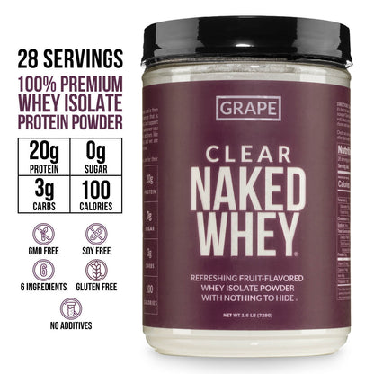 Grape Whey Protein Isolate - Grape with a Convenient, Easy - Use Formula