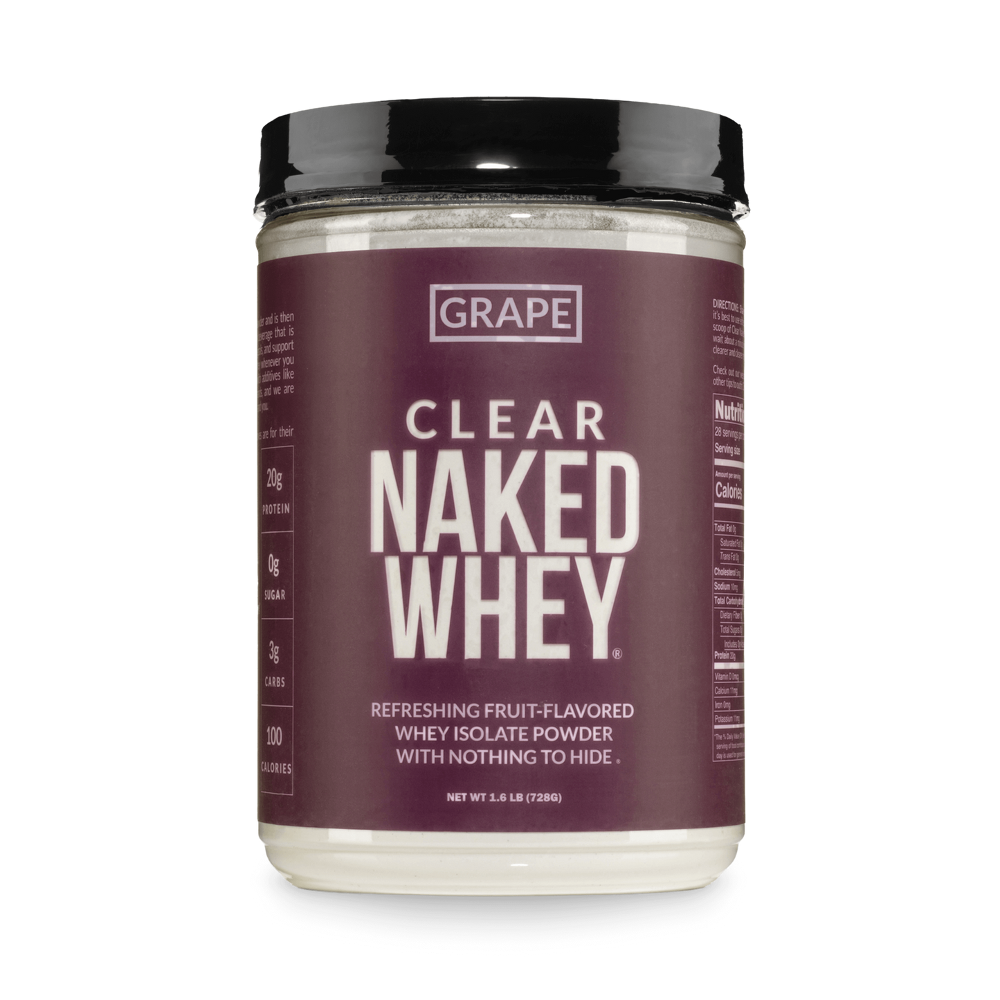 Grape Whey Protein Isolate - Grape with a Convenient, Easy - Use Formula