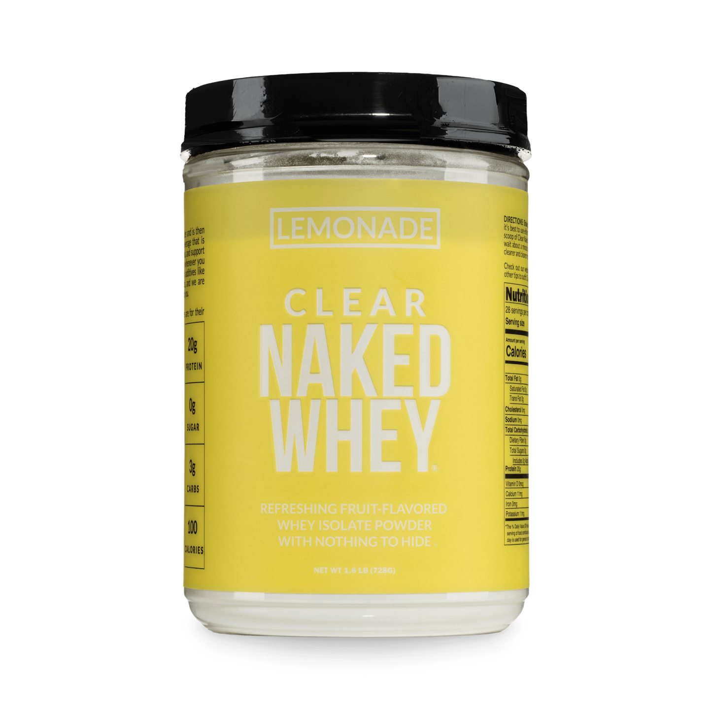 Lemonade Whey Protein Isolate - Lemonade with a Convenient, Easy - Use Formula