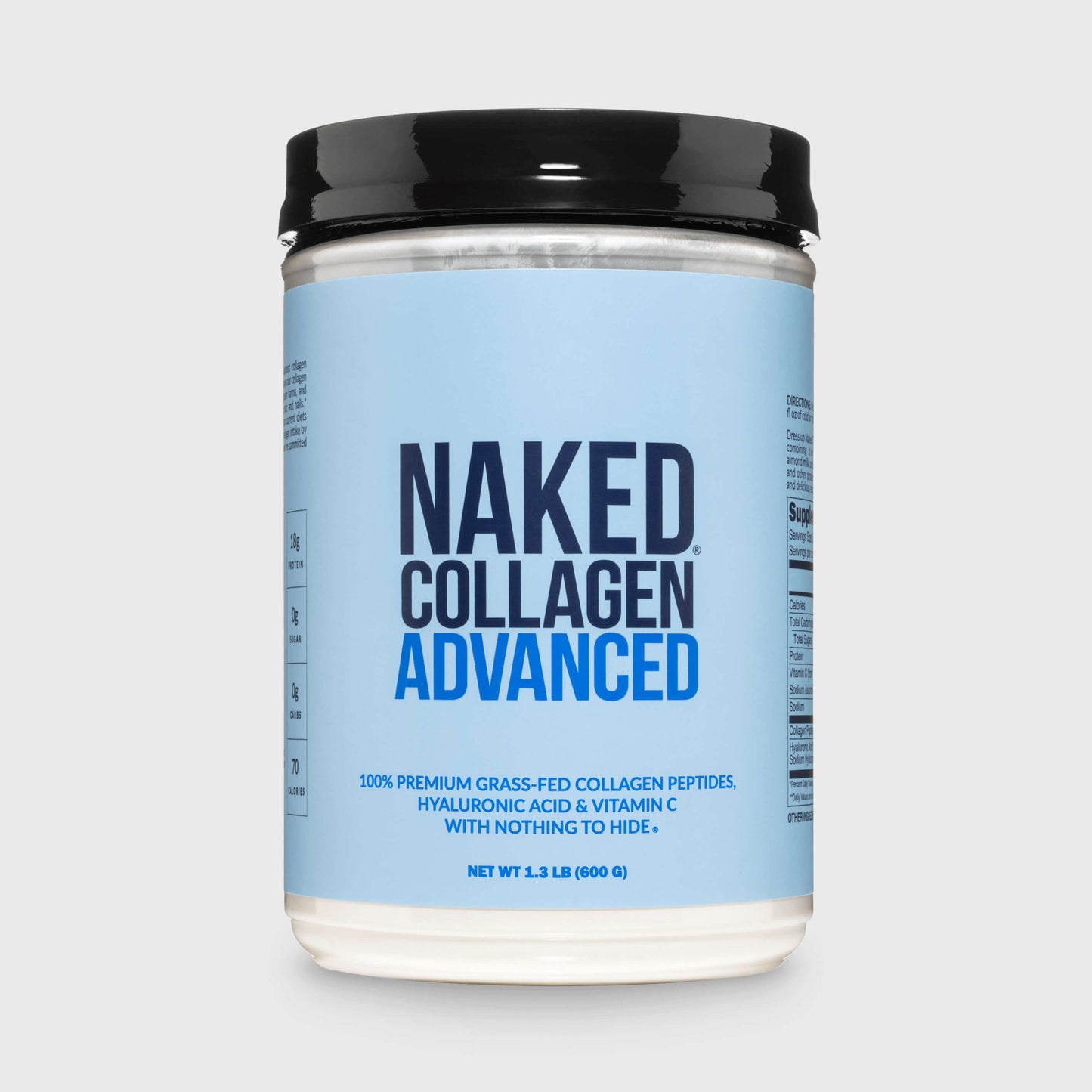 Collagen Peptides with Hyaluronic Acid - Advanced Collagen Peptides with a Simple, Versatile Collagen Formula