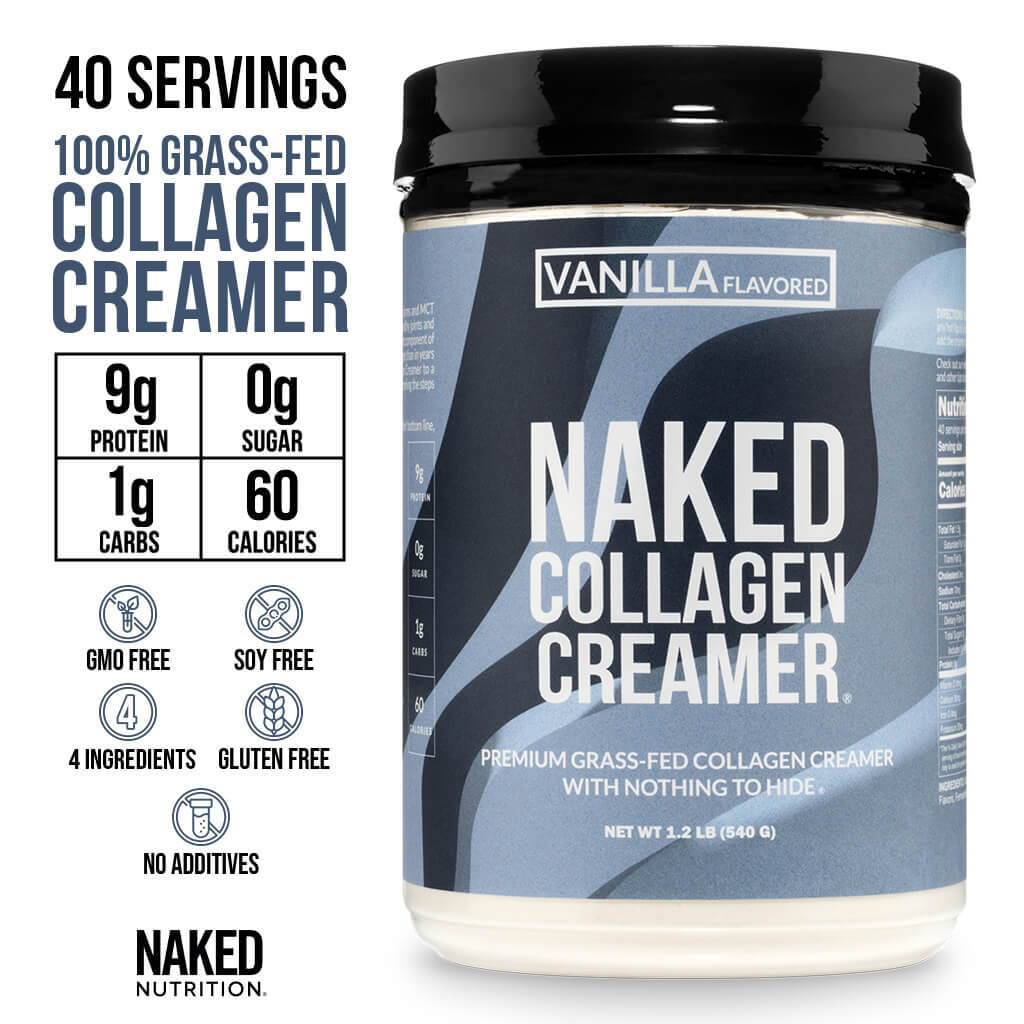 Vanilla Collagen Creamer - Vanilla Collagen Creamer with Coffee Flavor in an Easy - Mix Formula